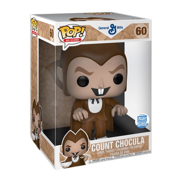 Cover Art for 0889698438001, Funko Count Chocula 10" Super Sized POP! Ad Icons Limited Edition Vinyl Figure #60 by Unknown