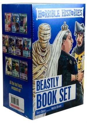 Cover Art for 9781407173115, Horrible Histories 10 Book Box Set by Terry Deary
