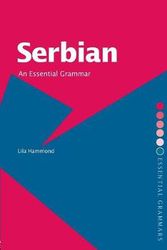 Cover Art for 9780415286411, Serbian an Essential Grammar by Lila Hammond