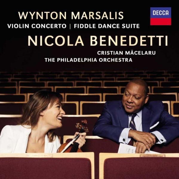 Cover Art for 0028948500130, Marsalis: Violin Concerto; Fiddle Dance Suite by Benedetti/Macelaru/Philadelphia Orchestra