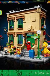 Cover Art for 0673419333450, LEGO Ideas 123 Sesame Street 21324 Building Kit; Awesome Build-and-Display Model for Adults Featuring Elmo, Cookie Monster, Oscar The Grouch, Bert, Ernie and Big Bird, New 2021 (1,367 Pieces) by Unknown