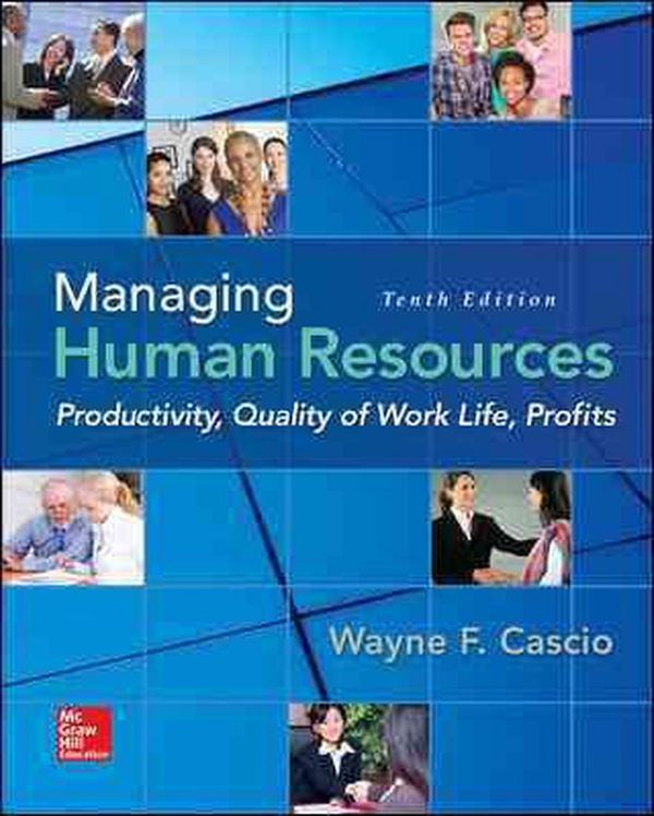 Cover Art for 9780078112959, Managing Human Resources by Wayne Cascio