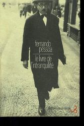 Cover Art for 9782267005448, LE LIVRE DE L'INTRANQUILITE DE BERNARDO SOARES. Tome 3 by Fernando Pessoa