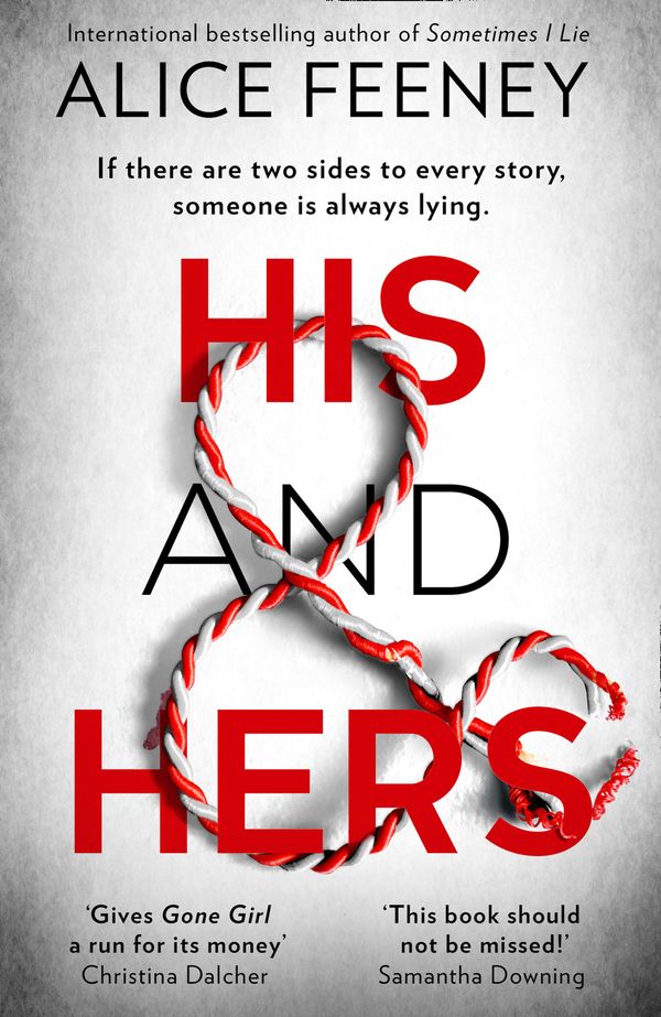 Cover Art for 9780008370947, His and Hers by Alice Feeney