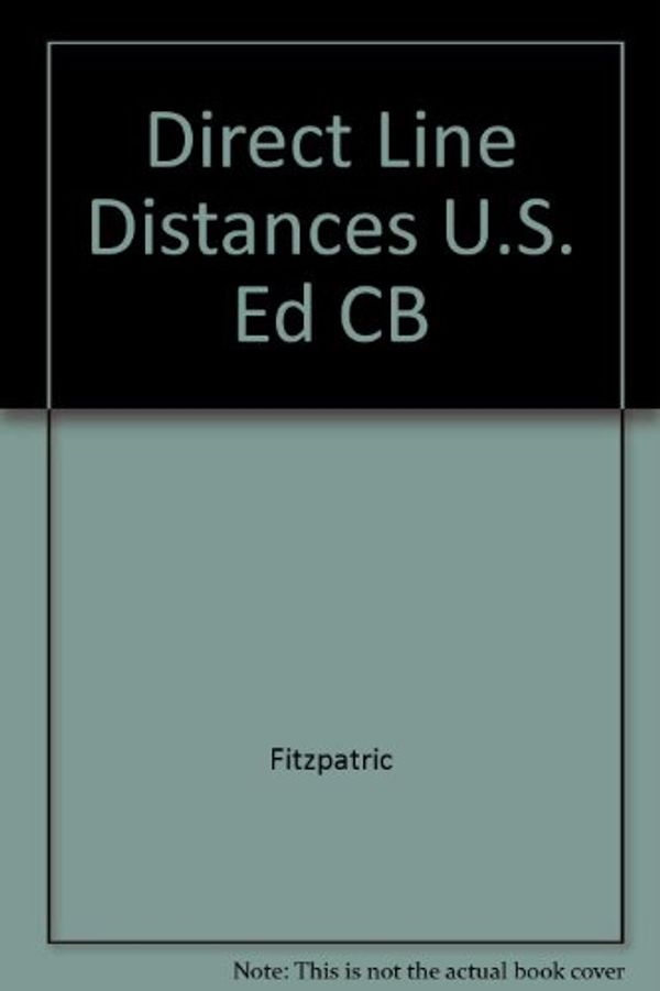 Cover Art for 9780810818712, Direct Line Distances U.S. Ed CB by Fitzpatric