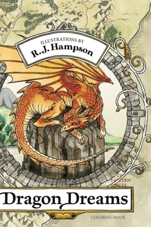 Cover Art for 9781922472113, Dragon Dreams Coloring Book by Hampson, R.J.