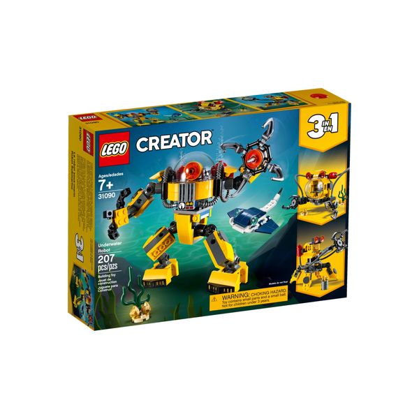 Cover Art for 5702016367850, Underwater Robot Set 31090 by LEGO