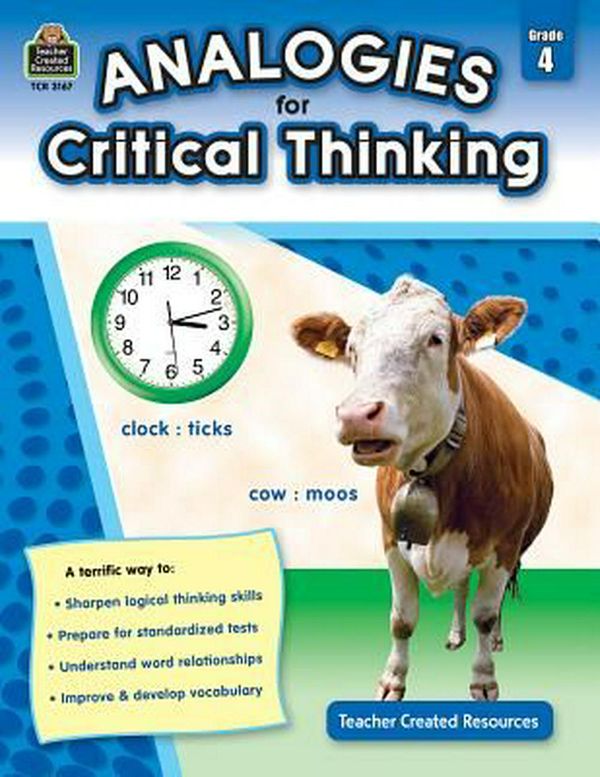 Cover Art for 9781420631678, Analogies for Critical Thinking, Grade 4 by Ruth Foster