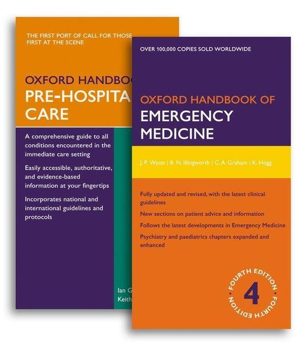 Cover Art for 9780199645961, Oxford Handbook of Emergency Medicine: AND Oxford Handbook of Pre-hospital Care by Jonathan P. Wyatt