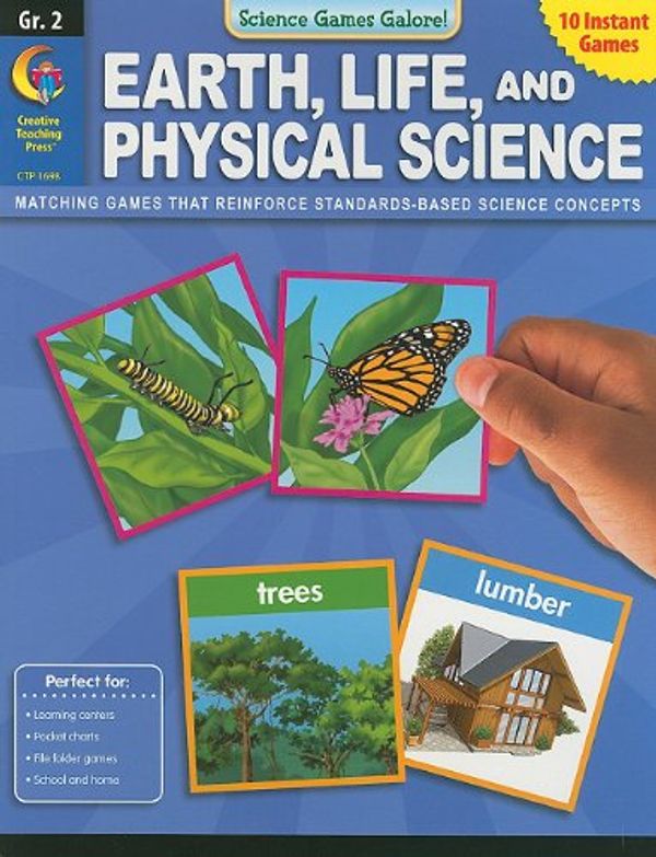 Cover Art for 9781616013233, Earth, Life, and Physical Science, Grade 2 (Science Games Galore!) by Steven J. Davis