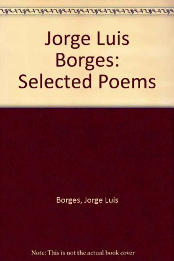 Cover Art for 9780385284981, Jorge Luis Borges by Jorge Luis Borges