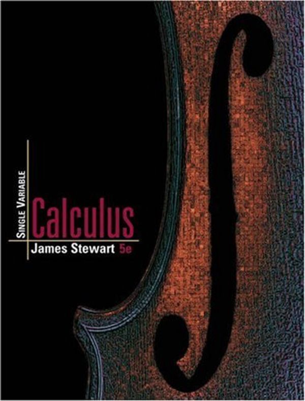 Cover Art for 9780534393663, Single Variable Calculus by James Stewart