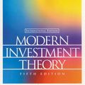 Cover Art for 9780130304735, Modern Investment Theory by Robert A. Haugen