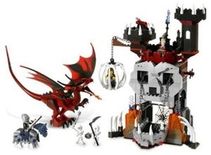 Cover Art for 0673419091350, Skeleton Tower Set 7093 by Lego