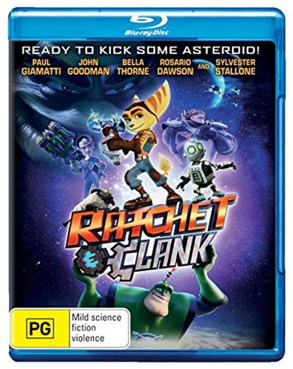 Cover Art for 9398700039859, Ratchet & Clank by Bella Thorn (Voice Over),Paul Giamatti (Voice Over),Rosario Dawson (Voice Over),John Goodman (Voice Over),Kevin Munroe