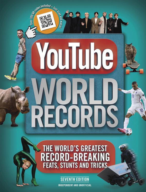 Cover Art for 9781787397385, YouTube World Records 2021: The Internet's Greatest Record-Breaking Feats (2021) by Adrian Besley