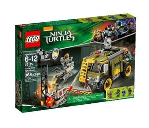 Cover Art for 0673419212175, Turtle Van Takedown Set 79115 by LEGO