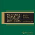 Cover Art for 9780409337211, The Annotated Constitution of the Australian Commonwealth by Quick &. Garran