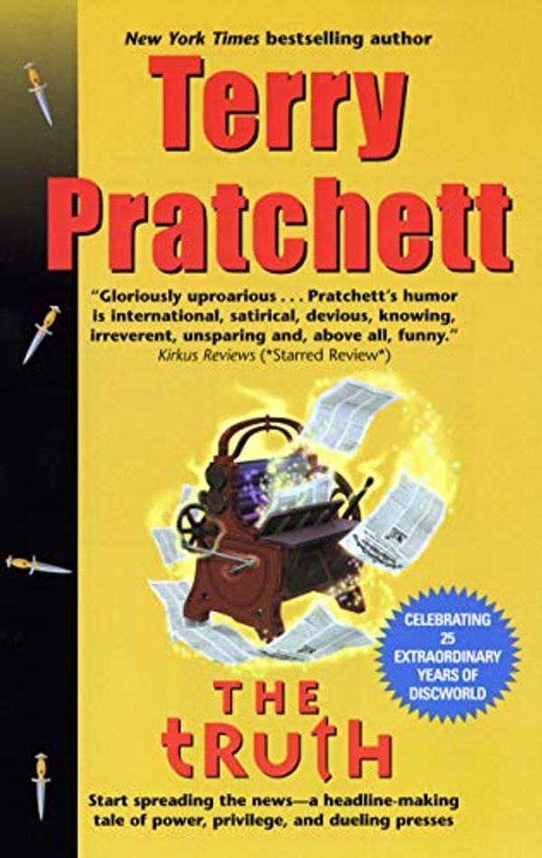 Cover Art for B000W5MIEO, The Truth: A Novel of Discworld by Terry Pratchett