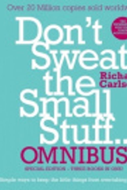 Cover Art for 9781863251747, Don't Sweat the Small Stuff by Richard Carlson