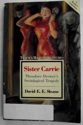 Cover Art for 9780805785548, Sister Carrie by David E.E. Sloane