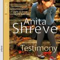 Cover Art for 9781405504607, Testimony by Anita Shreve, Adam Sims, Jennifer Woodward