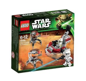 Cover Art for 5702014974937, Clone Troopers vs. Droidekas Set 75000 by LEGO