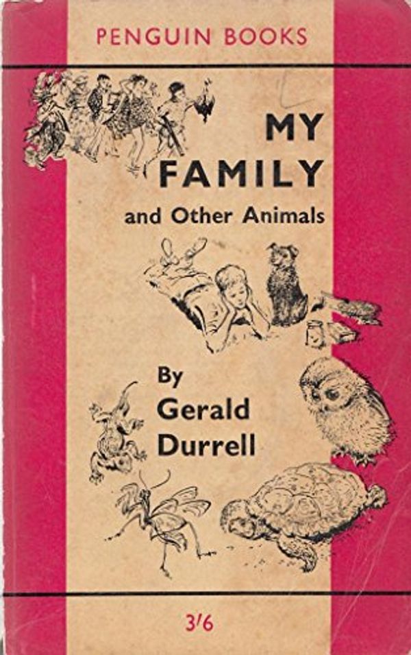 Cover Art for B002LU5KSE, My Family and Other Animals by Gerald Durrell