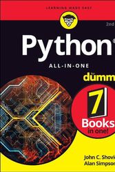 Cover Art for 9781119787600, Python All-in-One For Dummies by John C. Shovic, Alan Simpson