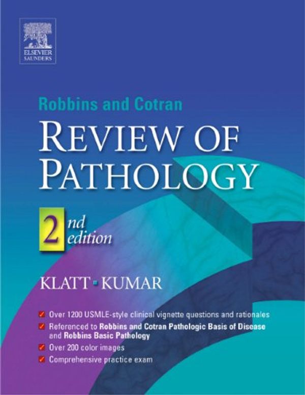 Cover Art for 9780721601946, Robbins and Cotran Review of Pathology by Edward C. Klatt