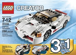 Cover Art for 0673419189804, Highway Speedster Set 31006 by LEGO