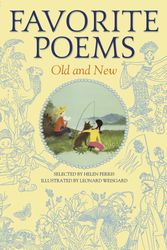 Cover Art for 9780385076968, Favorite Poems, Old and New, Selected for Boys and Girls by Helen Josephine Ferris