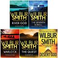 Cover Art for 9789123504367, Wilbur Smith Egyptian Series 5 Books Bundle Collection (Desert God, The Quest, Warlock, The Seventh Scroll, River God) by Wilbur Smith