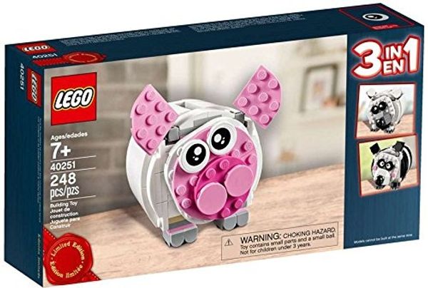 Cover Art for 0673419266000, Mini Piggy Bank Set 40251 by LEGO