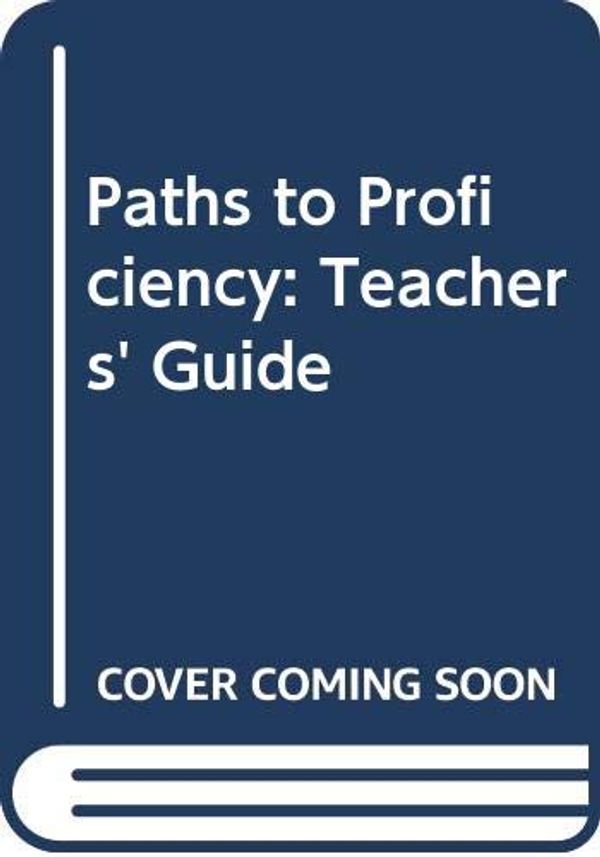 Cover Art for 9780582067585, Paths to Proficiency by Stuart Hagger