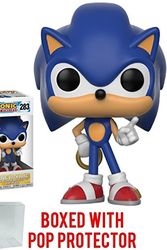 Cover Art for 0706098917847, Funko Pop! Games: Sonic The Hedgehog - Sonic with Ring Vinyl Figure (Bundled with Pop Box Protector CASE) by Unknown