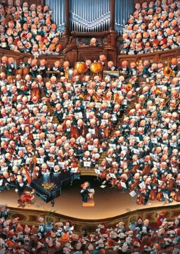 Cover Art for 4001689086602, Heye Orchestra 2000 Piece Jean-Jacques Loup Jigsaw Puzzle by Jean-Jacques Loup