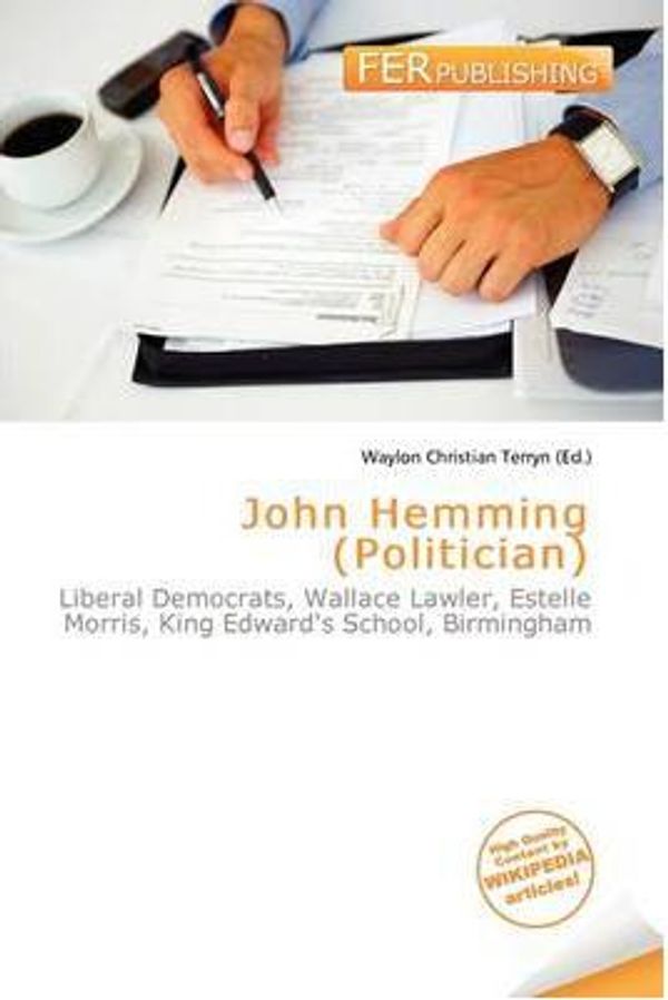 Cover Art for 9786136705019, John Hemming (Politician) by Unknown