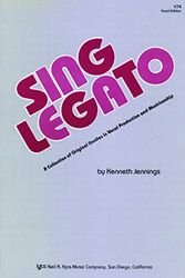 Cover Art for 9780849741524, Sing Legato (Vocal V74) by Kenneth Jennings