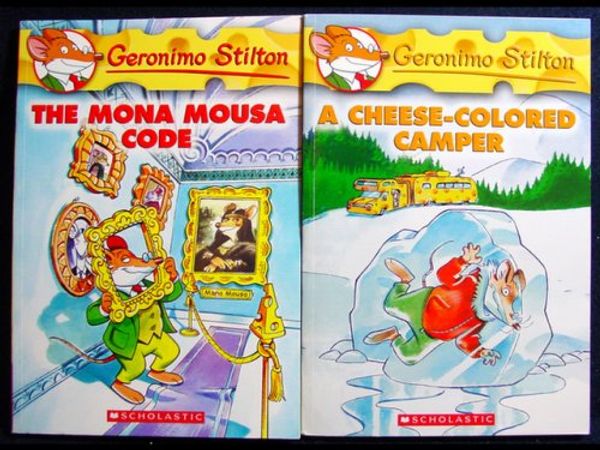 Cover Art for B000SNGK6C, Geronimo Stilton Set IV (The Mona Mousa Code, A Cheese-Colored Camper) (Geronimo Stilton, 15 & 16) by Geronimo Stilton