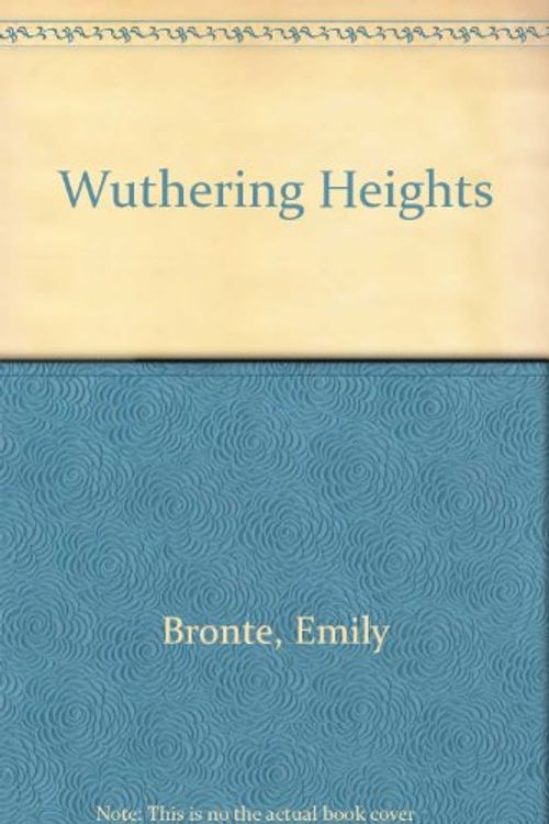 Cover Art for 9780553196337, Wuthering Heights by Emily Bronte