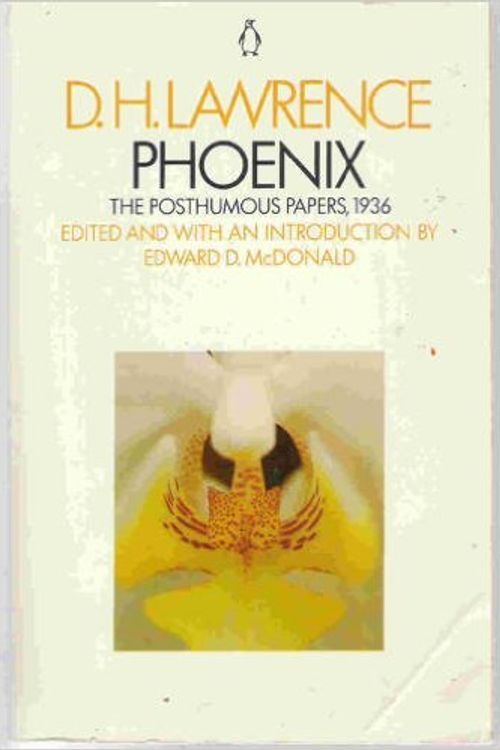 Cover Art for 9780140043754, Phoenix by D. H. Lawrence