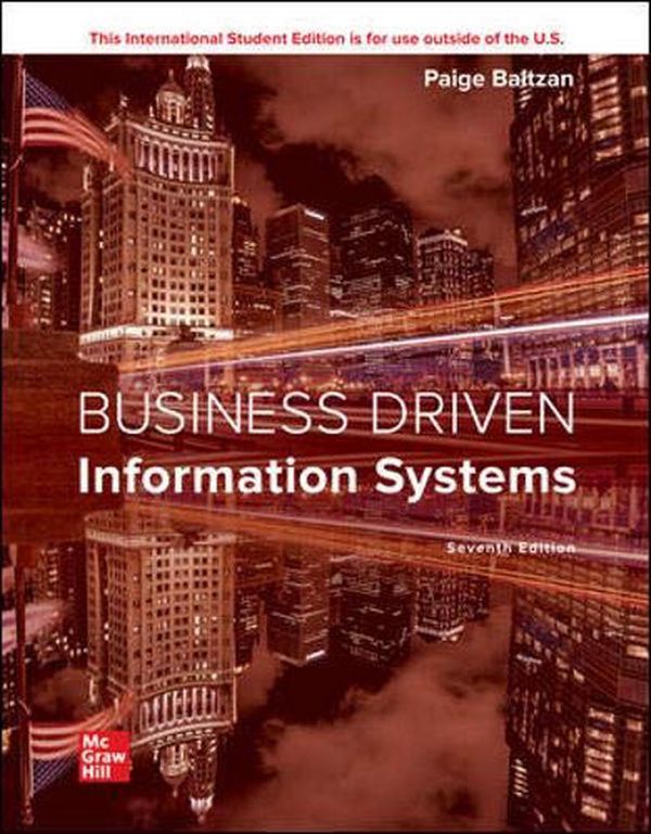 Cover Art for 9781260570854, ISE Business Driven Information Systems by Paige Baltzan, Amy Phillips