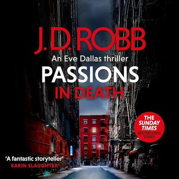 Cover Art for B0CQKDVYML, Passions in Death by J. D. Robb