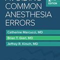 Cover Art for 0001451195192, Avoiding Common Anesthesia Errors by Catherine Marcucci