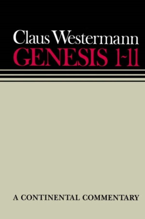 Cover Art for 9780800695002, Genesis 1-11 by Claus Westermann