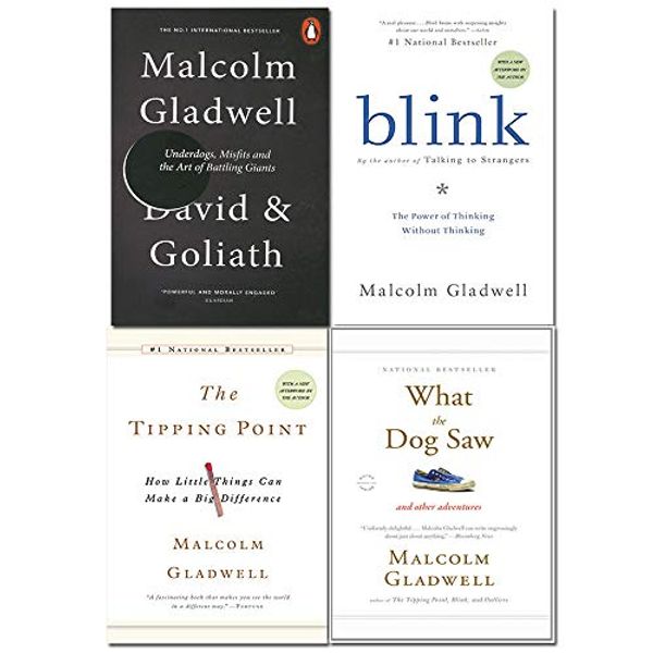 Cover Art for 9789123947997, Malcolm Gladwell Collection 4 Books Set (David and Goliath, Blink, The Tipping Point, What the Dog Saw) by Malcolm Gladwell