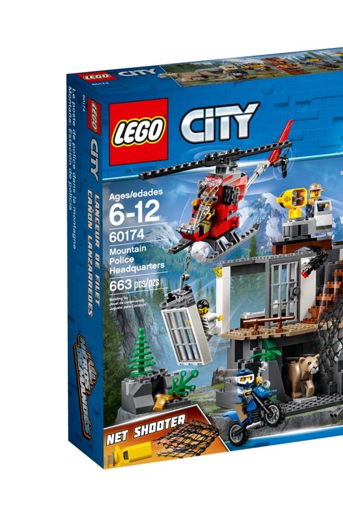 Cover Art for 5702016109559, Mountain Police Headquarters Set 60174 by LEGO