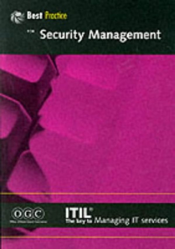 Cover Art for 9780113300143, Security Management: Part 14 by Central Computer & Telecommunications Agency