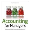 Cover Art for 9781119979678, Accounting for Managers by Collier